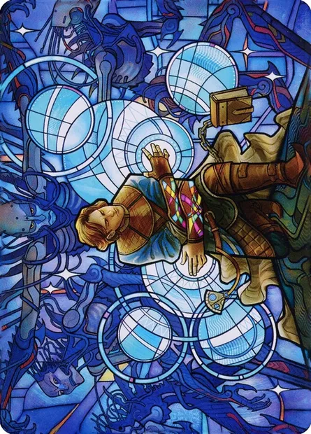 Raff, Weatherlight Stalwart // Raff, Weatherlight Stalwart, Magic card ADMU 76 — Dominaria United Art Series set