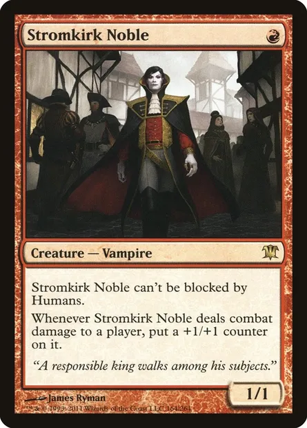 Stromkirk Noble, Magic card ISD 164 — Innistrad set
