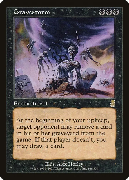 Tomborage, carte Magic ODY 141 — extension Odyssée