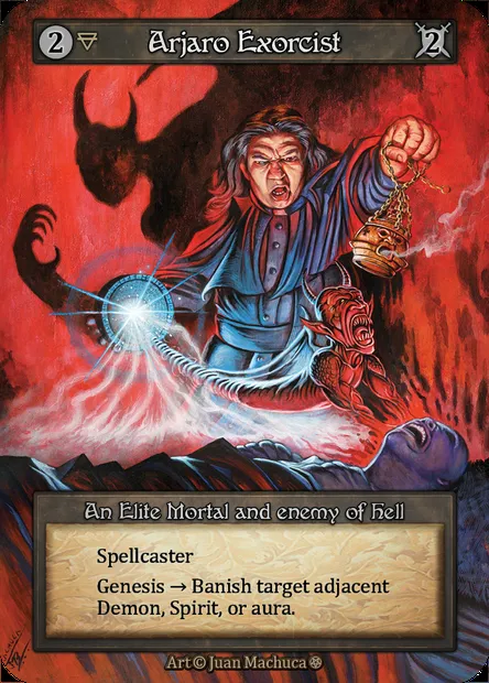 Arjaro Exorcist, carte Sorcery GOT 025 — extension Gothic