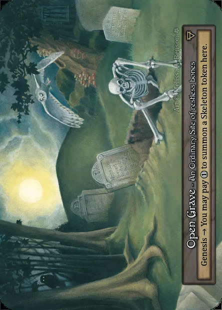 Open Grave, Sorcery card GOT 409 — Gothic set