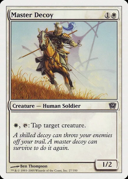 Master Decoy, Magic card 9ED 27 — Ninth Edition set