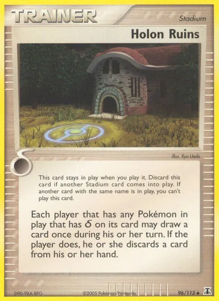Holon Ruins, Pokémon card DS 96 — Delta Species set