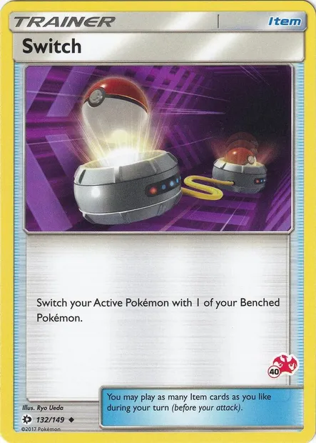 Échange, carte Pokémon BA20 132c-40 — extension Battle Academy 2020