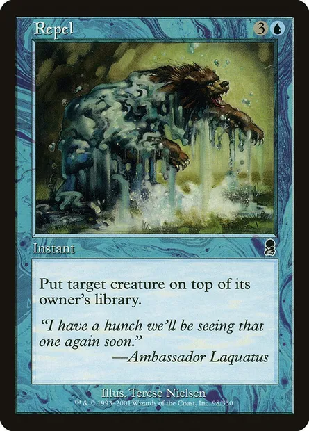 Repel, Magic card ODY 98 — Odyssey set