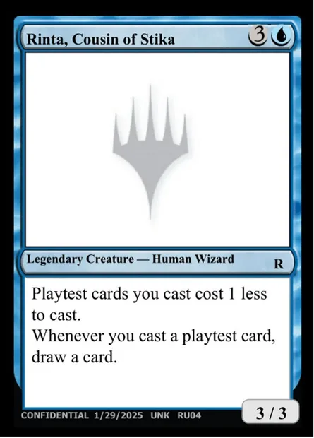 Rinta, Cousin of Sitka, carte Magic UNK RU04 — extension Unknown Event