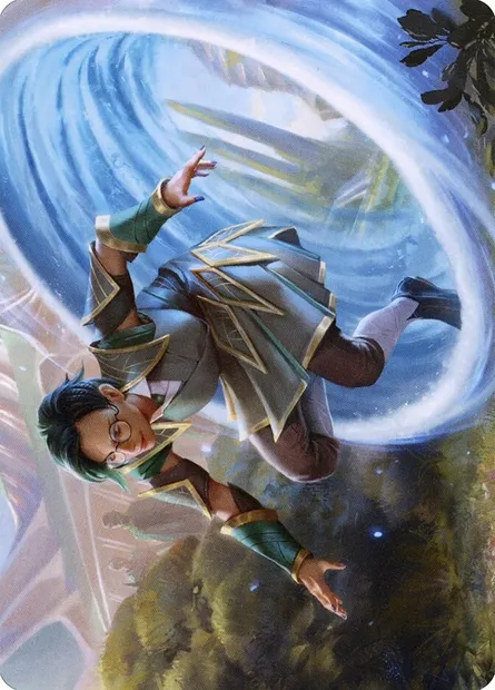 Vortex Runner // Vortex Runner, carte Magic ASTX 6 — extension Strixhaven Art Series