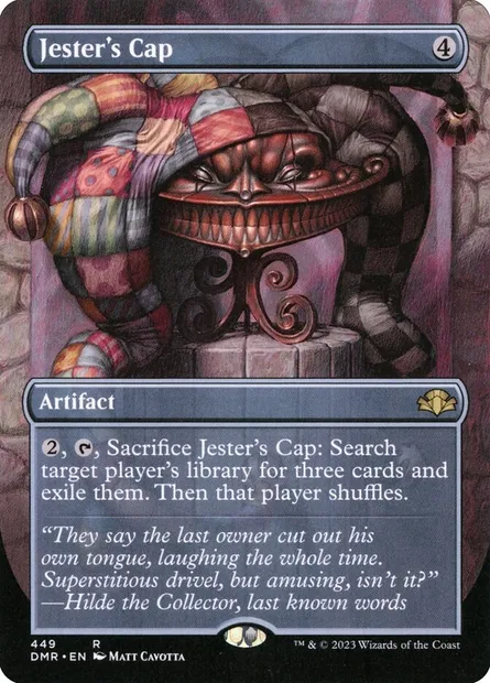 Jester's Cap, Magic card DMR 449 — Dominaria Remastered set