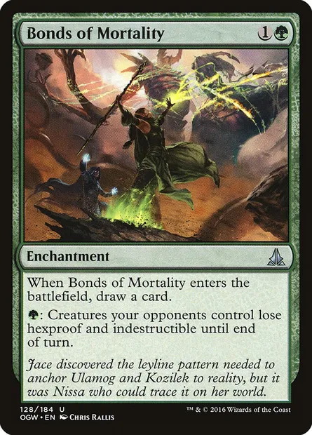 Bonds of Mortality, Magic card OGW 128 — Oath of the Gatewatch set
