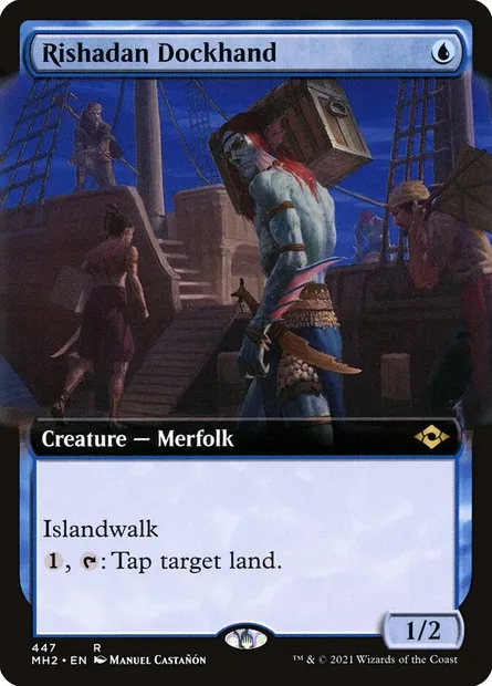 Rishadan Dockhand, Magic card MH2 447 — Modern Horizons 2 set