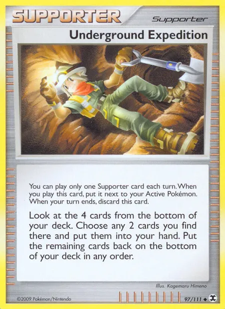 Underground Expedition, Pokémon card RR 97 — Rising Rivals set