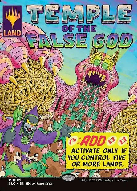 Temple of the False God, Magic card SLC 20 — Secret Lair Countdown set