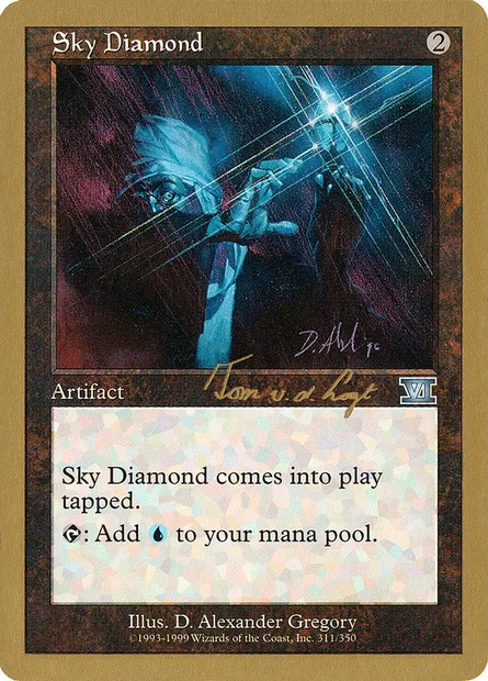 Sky Diamond, Magic card WC00 tvdl311 — World Championship Decks 2000 set