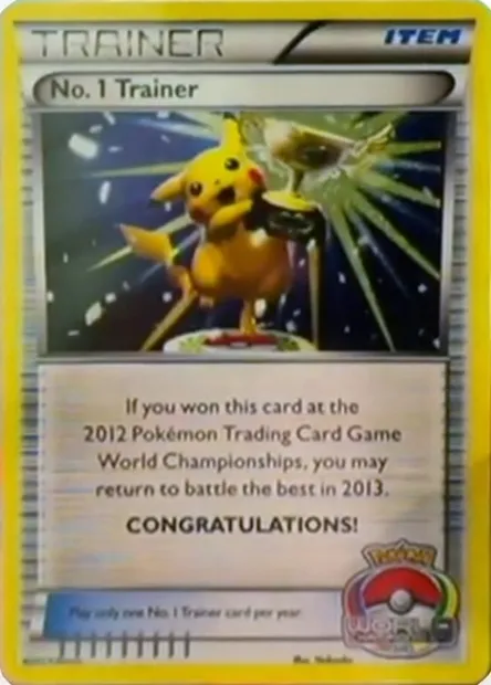 No. 1 Trainer, Pokémon card PR 2012 — Assorted Promos set