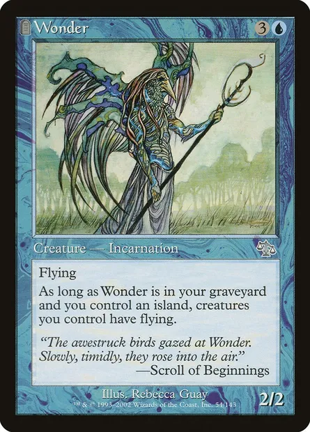 Wonder, Magic card JUD 54 — Judgment set