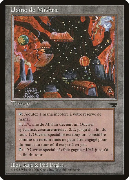 Mishra's Factory, Magic card REN 187 — Renaissance set