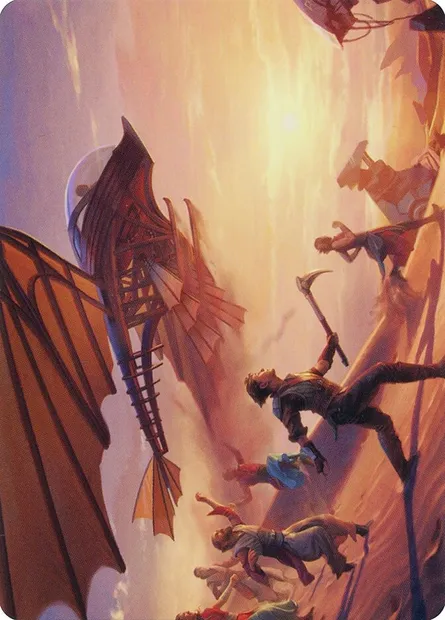 Take Flight // Take Flight, carte Magic ABRO 12 — extension The Brothers' War Art Series
