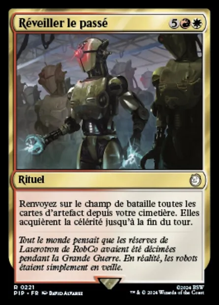 Réveiller le passé, carte Magic PIP 221 — extension Fallout