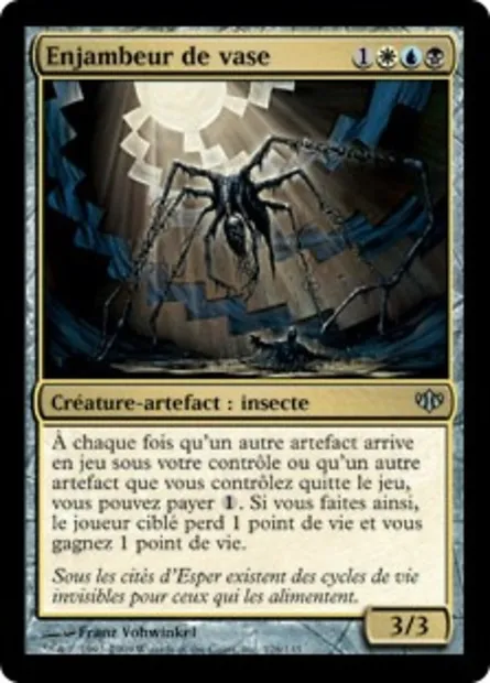 Enjambeur de vase, carte Magic CON 126 — extension Conflux