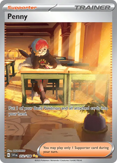 Penny, Pokémon card SVI 252 — Scarlet & Violet set