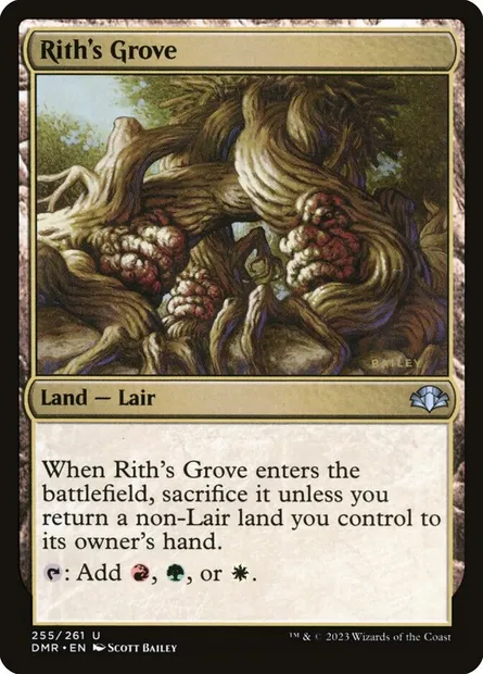 Rith's Grove, Magic card DMR 255 — Dominaria Remastered set