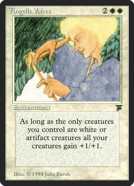 Angelic Voices, Magic card LEG 4 — Legends set