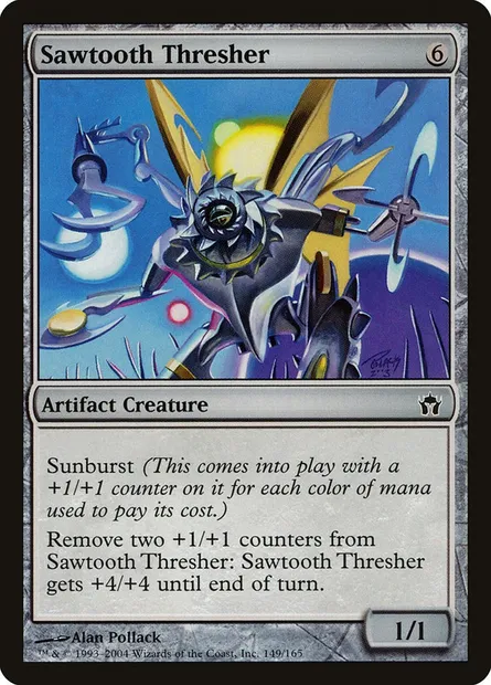Sawtooth Thresher, Magic card 5DN 149 — Fifth Dawn set