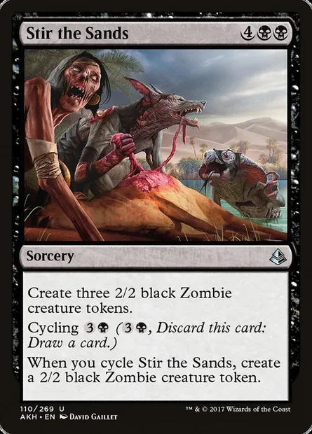 Stir the Sands, Magic card AKH 110 — Amonkhet set
