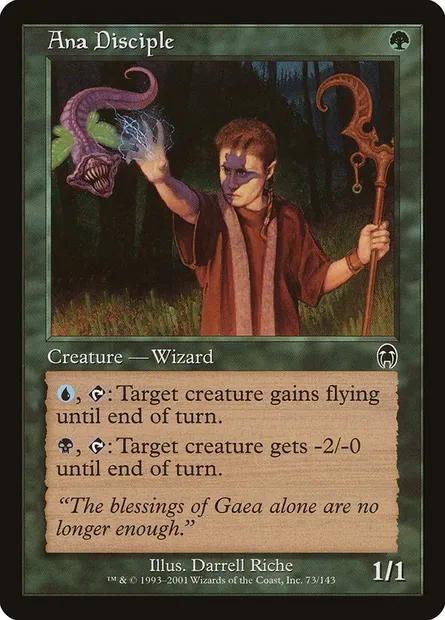 Ana Disciple, Magic card APC 73 — Apocalypse set