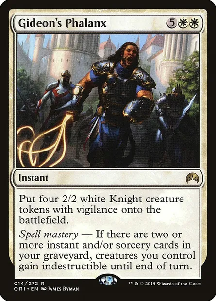 Gideon's Phalanx, Magic card ORI 14 — Magic Origins set