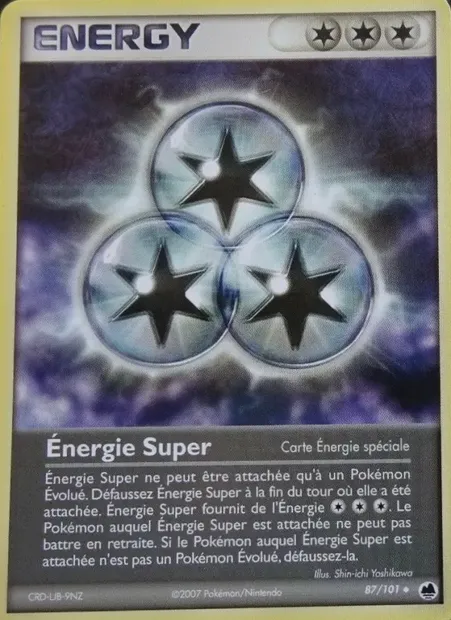 Énergie Super, carte Pokémon DF 87 — extension EX Île des Dragons