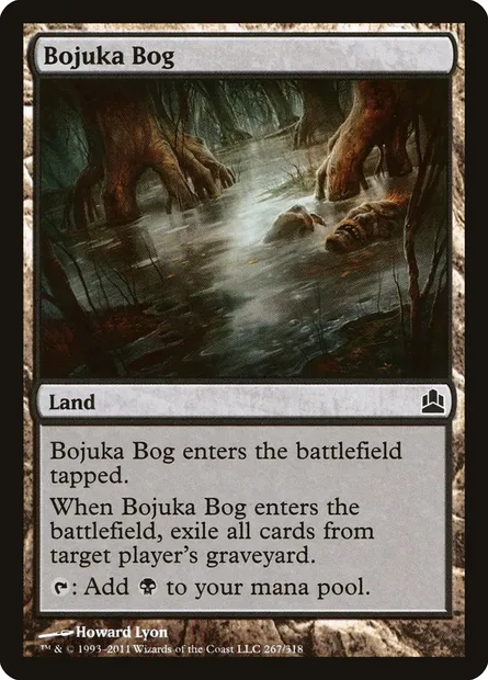Bojuka Bog, Magic card CMD 267 — Commander 2011 set