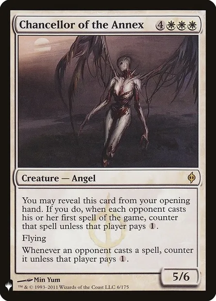 Chancelière de l'Annexe, carte Magic PLST NPH-6 — extension The List