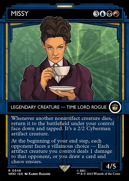 Missy, Magic card WHO 546 — Doctor Who set