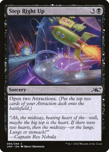 Step Right Up, Magic card UNF 94 — Unfinity set