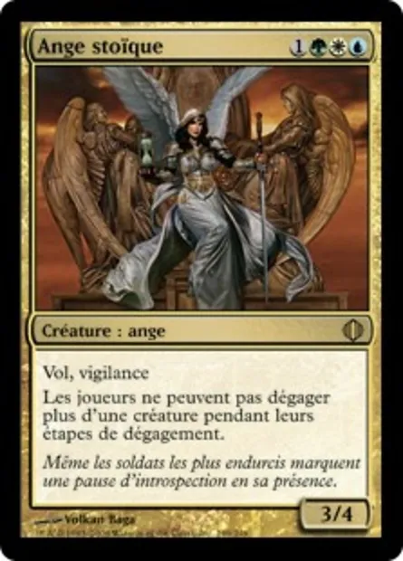 Ange stoïque, carte Magic ALA 199 — extension Les éclats d'Alara