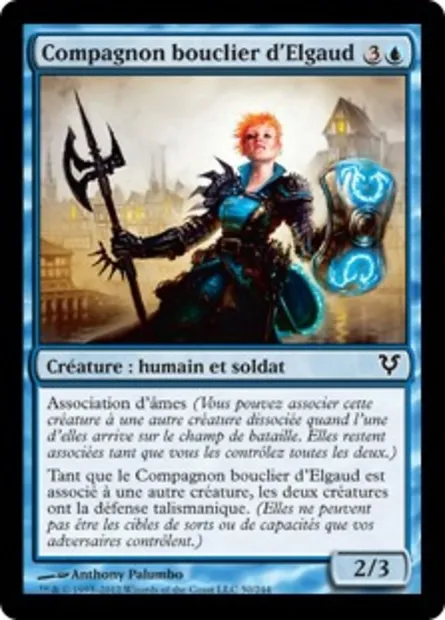 Compagnon bouclier d'Elgaud, carte Magic AVR 50 — extension Avacyn ressuscitée