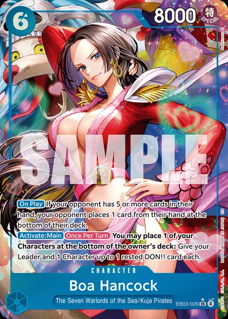Boa Hancock, One Piece card EB03-026 — ONE PIECE HEROINES EDITION set