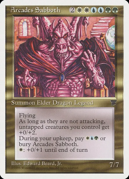 Arcades Sabboth, carte Magic CHR 71 — extension Chronicles
