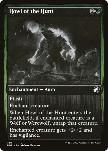Howl of the Hunt, Magic card DBL 188 — Innistrad: Double Feature set