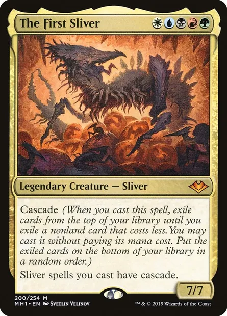 The First Sliver, Magic card MH1 200 — Modern Horizons set