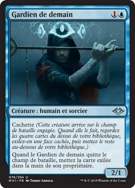 Gardien de demain, carte Magic MH1 76 — extension Horizons du Modern