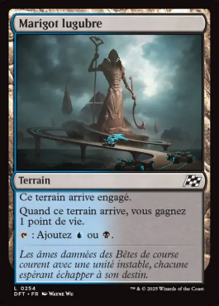 Marigot lugubre, carte Magic DFT 254 — extension Aetherdrift