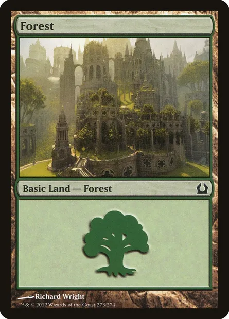 Forest, Magic card RTR 273 — Return to Ravnica set