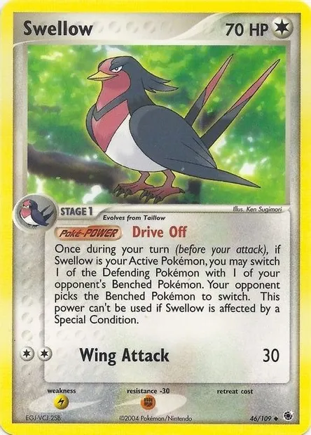 Hélédelle, carte Pokémon EXBS 046 — extension EX Battle Stadium