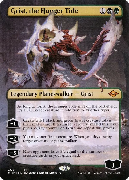 Grist, the Hunger Tide, Magic card MH2 306 — Modern Horizons 2 set