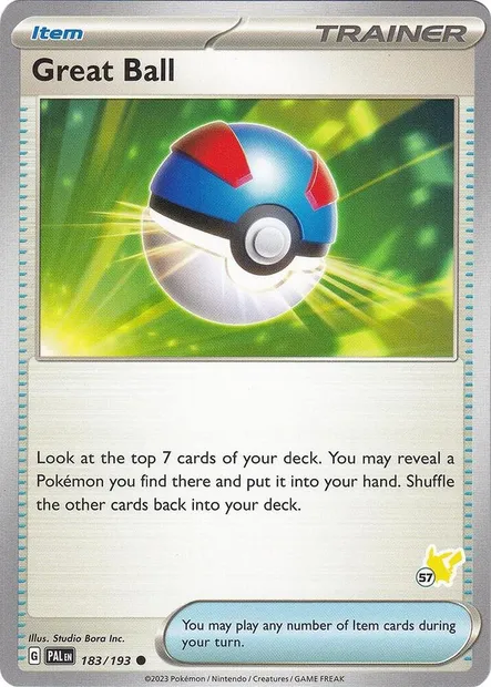 Super Ball, carte Pokémon BA24 183-57 — extension Battle Academy 2024