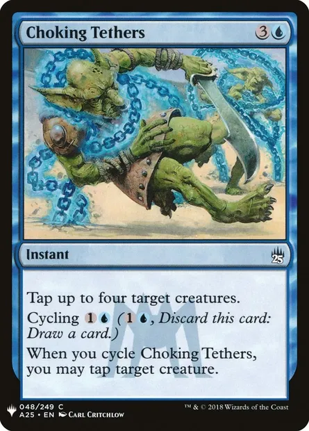 Chaînes étrangleuses, carte Magic PLST A25-48 — extension The List
