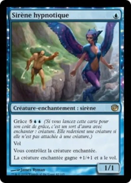 Sirène hypnotique, carte Magic JOU 42 — extension Incursion dans Nyx