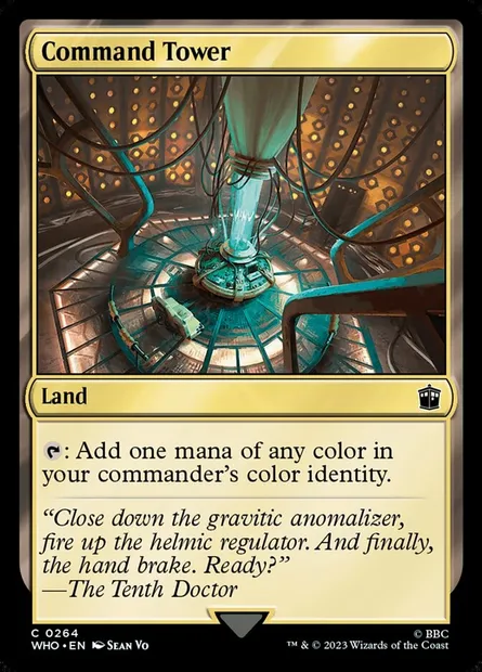 Command Tower, Magic card WHO 264 — Doctor Who set